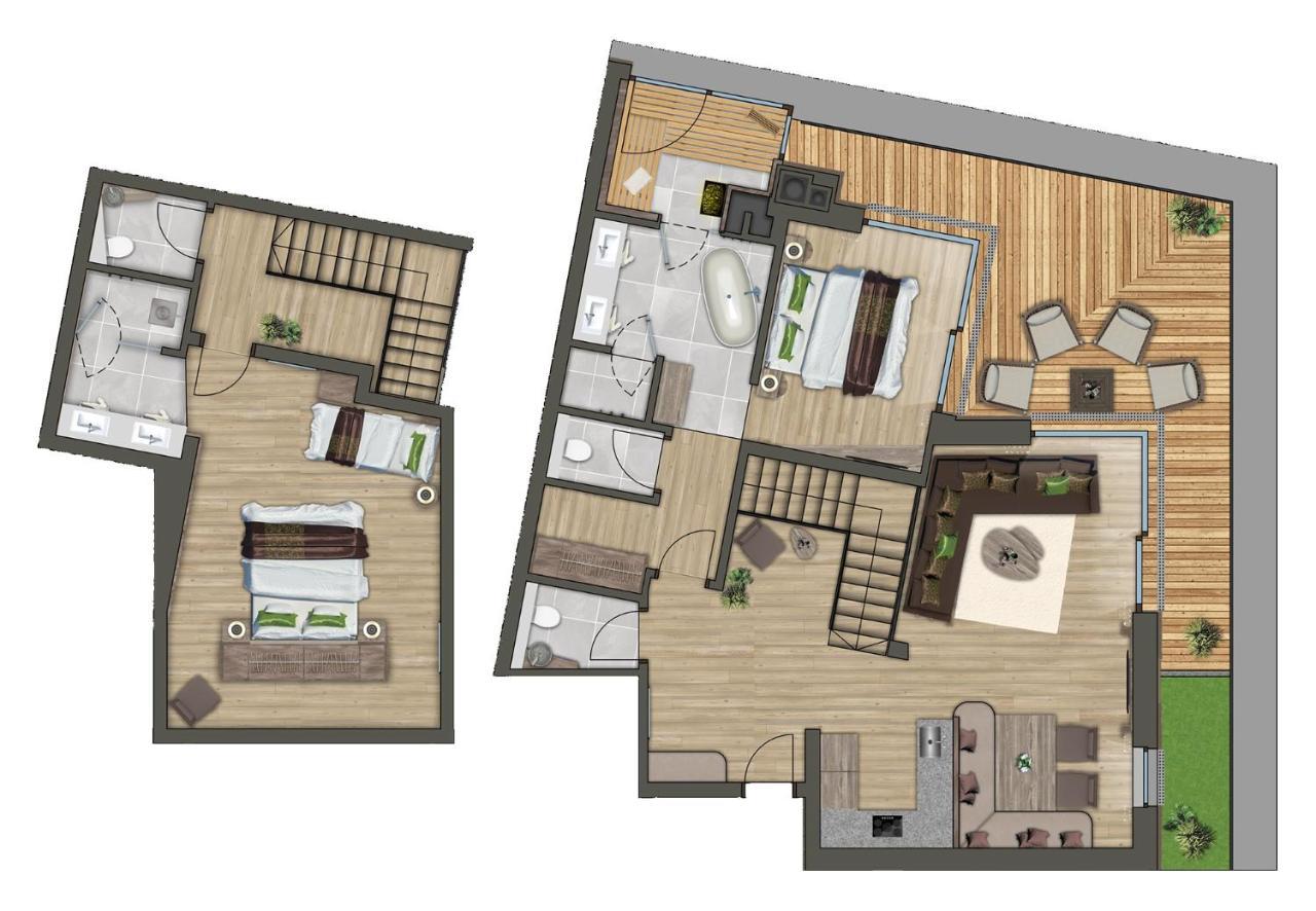 Apartmenthaus Wiesenhof Aschau Im Zillertal Exteriör bild