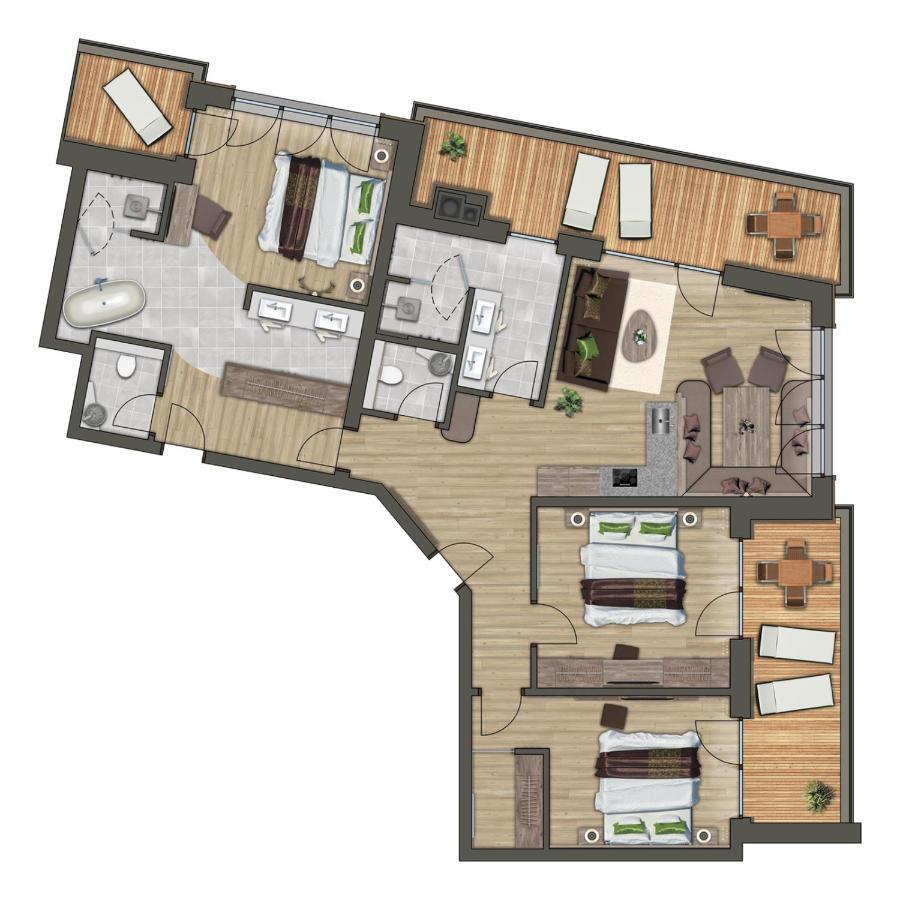 Apartmenthaus Wiesenhof Aschau Im Zillertal Exteriör bild
