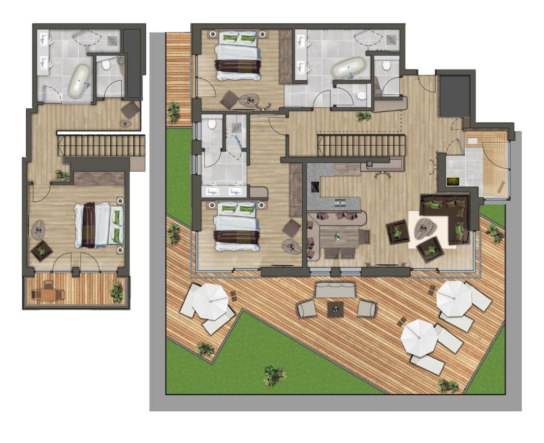 Apartmenthaus Wiesenhof Aschau Im Zillertal Exteriör bild